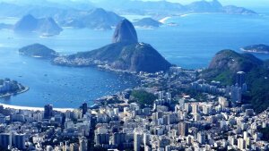 Überblick über Rio de Janeiro, Brasilien