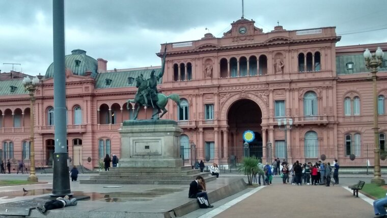Casa Rosada, der Regierungssitz Argentiniens
